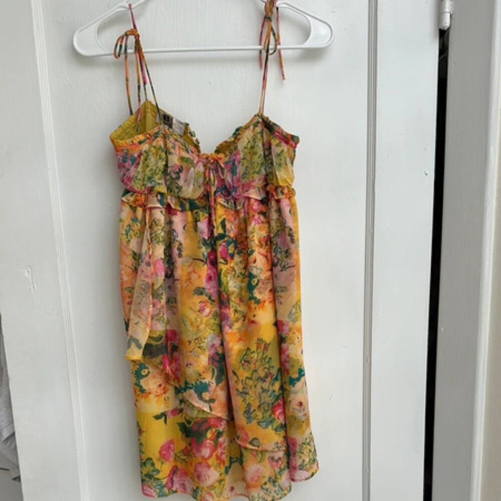 Floral mini dress
